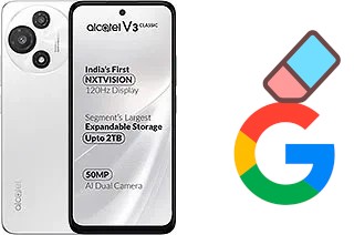 Como excluir a conta do Google em alcatel V3 Classic