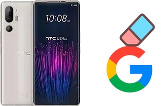 Como excluir a conta do Google em HTC U24 Pro