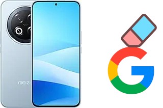 Como excluir a conta do Google em Meizu Note 22 Pro