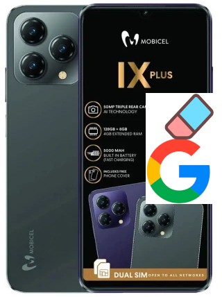 Como excluir a conta do Google em Mobicel IX Plus