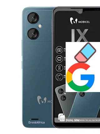 Como excluir a conta do Google em Mobicel IX