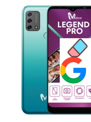 Como excluir a conta do Google em Mobicel Legend Pro