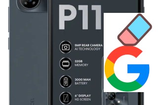 Como excluir a conta do Google em Mobicel P11 Plus