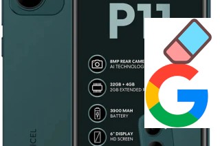 Como excluir a conta do Google em Mobicel P11