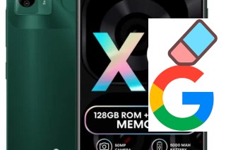 Como excluir a conta do Google em Mobicel X9