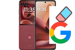 Como excluir a conta do Google em Motorola Razr 60 Ultra