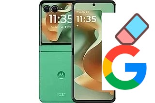 Como excluir a conta do Google em Motorola Razr 2025