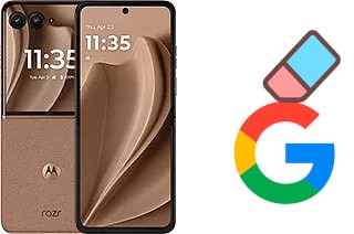 Como excluir a conta do Google em Motorola Razr+ 2025