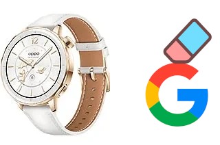 Como excluir a conta do Google em Oppo Watch X2 Mini