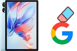 Como excluir a conta do Google em Oscal Pad 80 WiFi