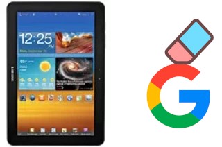 Como excluir a conta do Google em Samsung Galaxy Tab 8.9 P7310