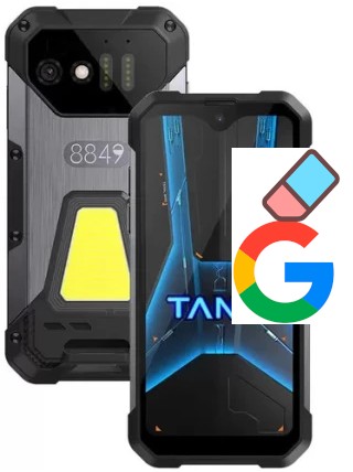 Como excluir a conta do Google em Unihertz 8849 Tank Mini 1