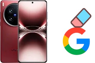 Como excluir a conta do Google em vivo X200 Ultra