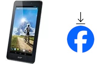 Como instalar o Facebook em um Acer Iconia Tab 7 A1-713