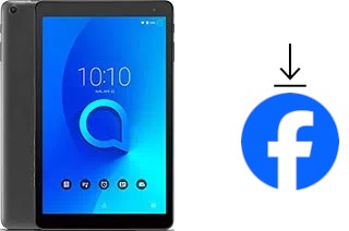 Como instalar o Facebook em um alcatel 1T 10