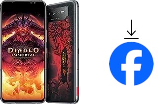Como instalar o Facebook em um Asus ROG Phone 6 Diablo Immortal Edition