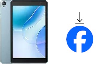 Como instalar o Facebook em um Blackview Tab 50 WiFi