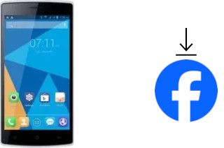 Como instalar o Facebook em um Doogee Kissme DG580
