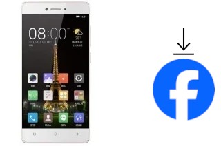 Como instalar o Facebook em um Gionee F100L