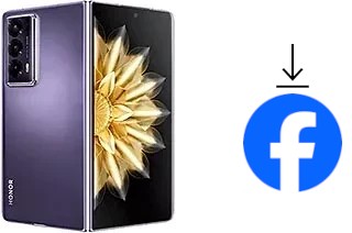 Como instalar o Facebook em um Honor Magic V2