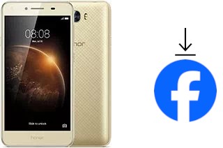 Como instalar o Facebook em um Honor 5A