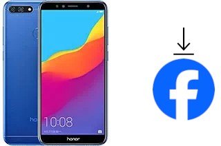 Como instalar o Facebook em um Honor 7A