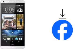 Como instalar o Facebook em um HTC Desire 816 Dual