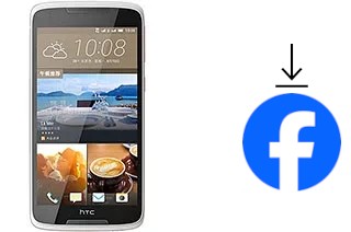 Como instalar o Facebook em um HTC Desire 828 dual sim