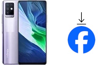 Como instalar o Facebook em um Infinix Note 10