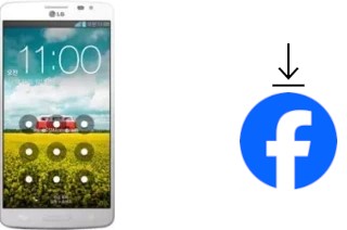 Como instalar o Facebook em um LG GX