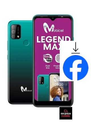 Como instalar o Facebook em um Mobicel Legend Max