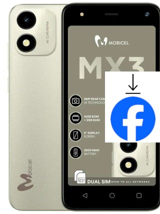 Como instalar o Facebook em um Mobicel MX3