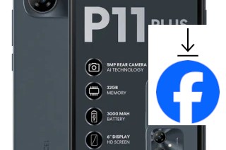 Como instalar o Facebook em um Mobicel P11 Plus