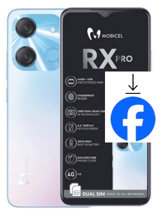 Como instalar o Facebook em um Mobicel RX Pro