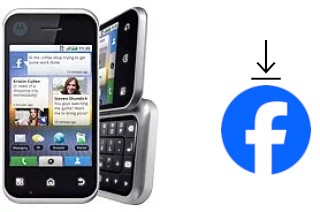 Como instalar o Facebook em um Motorola BACKFLIP