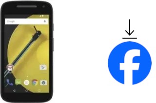 Como instalar o Facebook em um Motorola Moto E (2nd Gen) XT1527