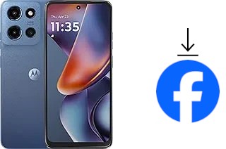 Como instalar o Facebook em um Motorola Moto G (2025)