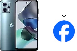Como instalar o Facebook em um Motorola Moto G23
