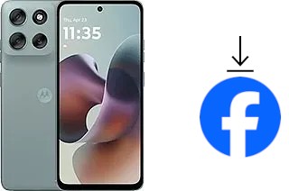 Como instalar o Facebook em um Motorola Moto G56