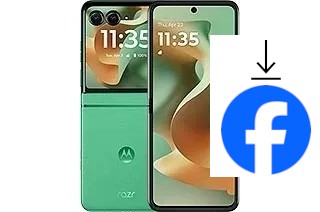 Como instalar o Facebook em um Motorola Razr 2025