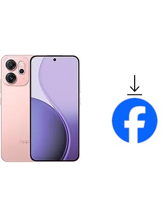 Como instalar o Facebook em um Oppo Reno14 F
