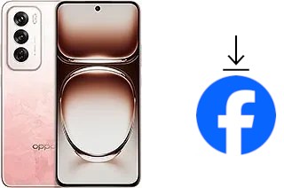 Como instalar o Facebook em um Oppo Reno12 (China)