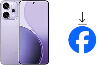 Como instalar o Facebook em um Oppo Reno14 Pro
