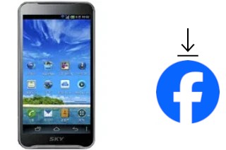 Como instalar o Facebook em um Pantech Vega Racer 2 IM-A830L