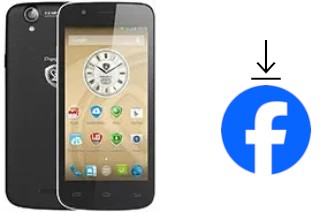 Como instalar o Facebook em um Prestigio MultiPhone 5504 Duo