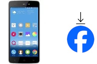 Como instalar o Facebook em um QMobile Noir LT600