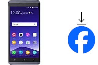 Como instalar o Facebook em um QMobile Noir Z9 Plus
