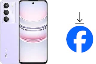 Como instalar o Facebook em um Realme Narzo 80 Lite