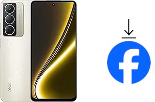 Como instalar o Facebook em um Realme Narzo 80x