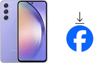 Como instalar o Facebook em um Samsung Galaxy A54